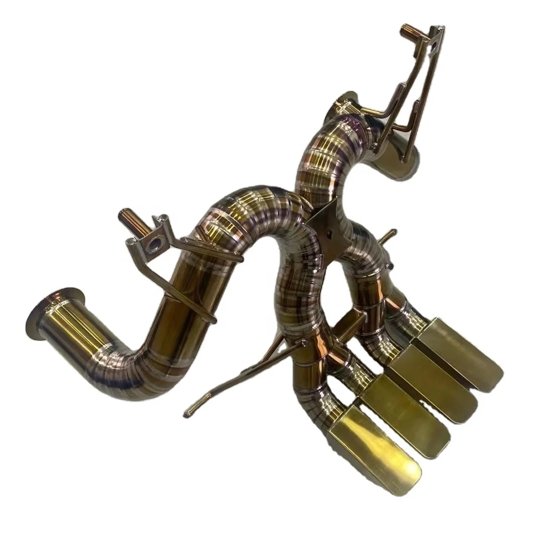 Изготовленная на заказ выхлопная система Catback Burn Gold для выхлопной трубы Lamborghini Aventador LP750
Изготовленная на заказ выхлопная система Catback Burn Gold для выхлопной трубы Lamborghini Aventador LP750