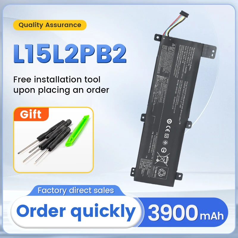 SOMI L15L2PB2 Laptop Battery For Lenovo IdeaPad 310-14IAP 310-14ISK 310-14IKB Xiaoxin 310-15IKB Notebook L15M2PB2 L15C2PB4
SOMI L15L2PB2 Laptop Battery For Lenovo IdeaPad 310-14IAP 310-14ISK 310-14IKB Xiaoxin 310-15IKB Notebook L15M2PB2 L15C2PB4