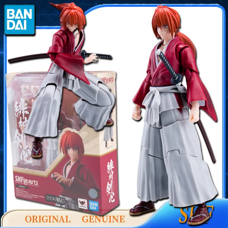 Bandai Anime Original Genuine SHF HIMURA KENSHIN Action Figure Toys For Kids Gift Assembly Model Ornaments
Bandai Anime Original Genuine SHF HIMURA KENSHIN Action Figure Toys For Kids Gift Assembly Model Ornaments