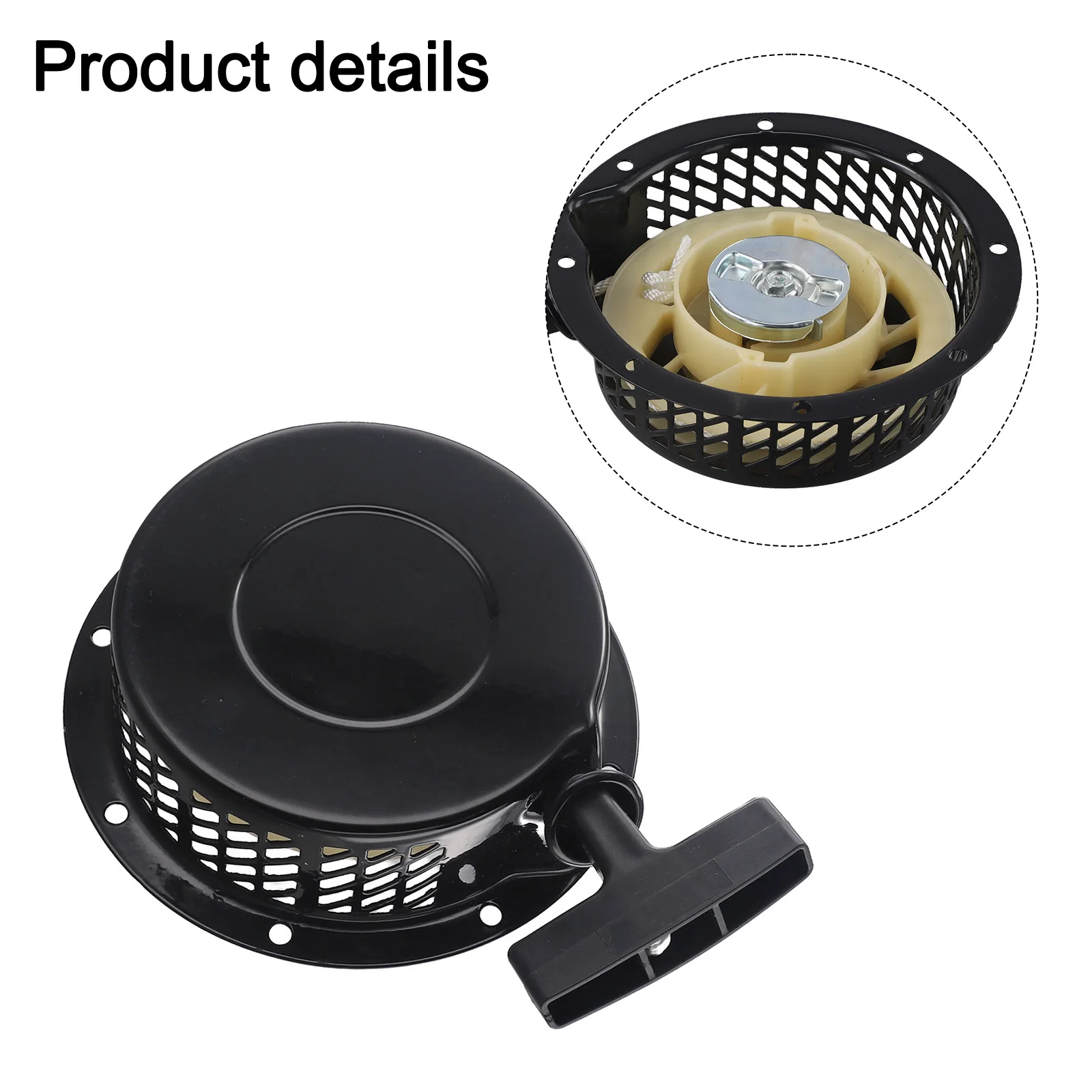 EY15 Starter Starter Accessories Garden Maintenance Long-lasting Performance Reliable Starter For EY15 For EY20 Black
EY15 Starter Starter Accessories Garden Maintenance Long-lasting Performance Reliable Starter For EY15 For EY20 Black