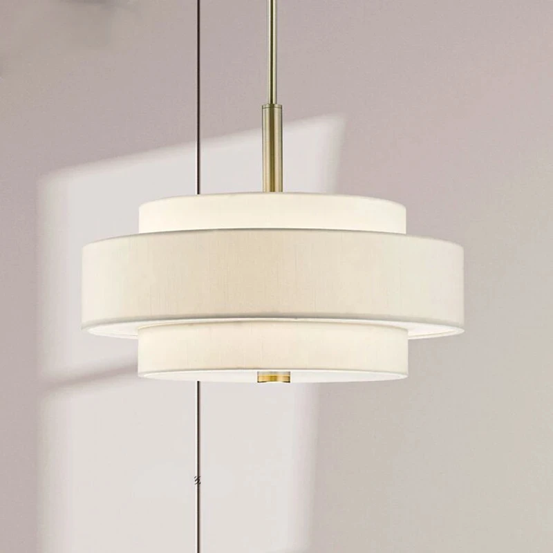 Modern Fabric Minimalist Cloth Pendant Light Creative Rounded Light Fixture Living Room Decor Dining Room Suspension Luminaire
Modern Fabric Minimalist Cloth Pendant Light Creative Rounded Light Fixture Living Room Decor Dining Room Suspension Luminaire