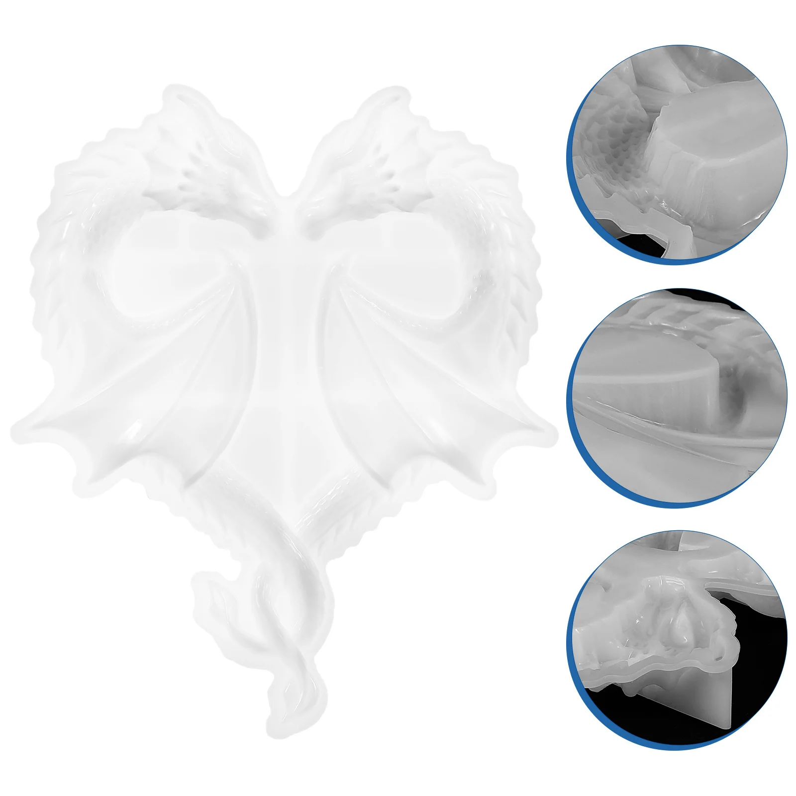Flexible Silicone Mold For Diy Crafts Epoxy Resin Dragon Shaped Decorative Molds Durable Easy Demold White Chocolate Making Tool
Flexible Silicone Mold For Diy Crafts Epoxy Resin Dragon Shaped Decorative Molds Durable Easy Demold White Chocolate Making Tool