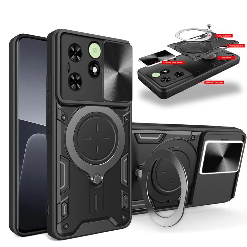 Phone Case Slide Camera Lens Protect Armor Cover For Tecno Spark 10C 20C 10 Pro 20 Pro 4G Spark Go 2024 Car Magnet Holder Ring
Phone Case Slide Camera Lens Protect Armor Cover For Tecno Spark 10C 20C 10 Pro 20 Pro 4G Spark Go 2024 Car Magnet Holder Ring