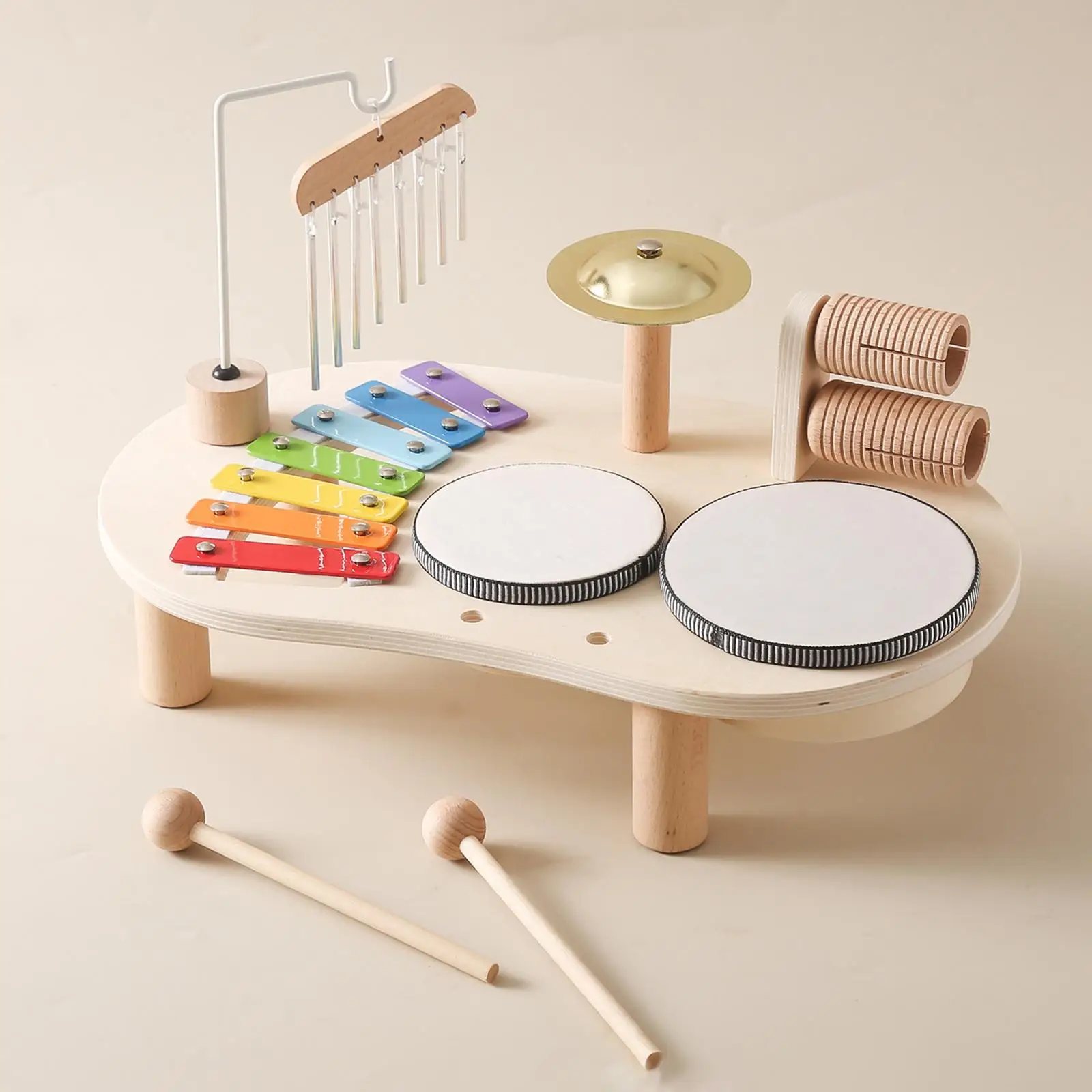 Kids Drum Set Montessori Musical Instruments Set Motor Skill Developmental Montessori Wooden Musical Kits for Kids Boy Girl
Kids Drum Set Montessori Musical Instruments Set Motor Skill Developmental Montessori Wooden Musical Kits for Kids Boy Girl