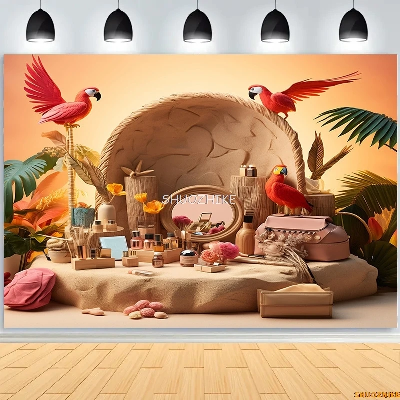 Tropical Beach Palm Leaf Garland Seashells Photography Backdrops Props Happy Birthday Party Decoration Flamingo Background ZL-02
Tropical Beach Palm Leaf Garland Seashells Photography Backdrops Props Happy Birthday Party Decoration Flamingo Background ZL-02
