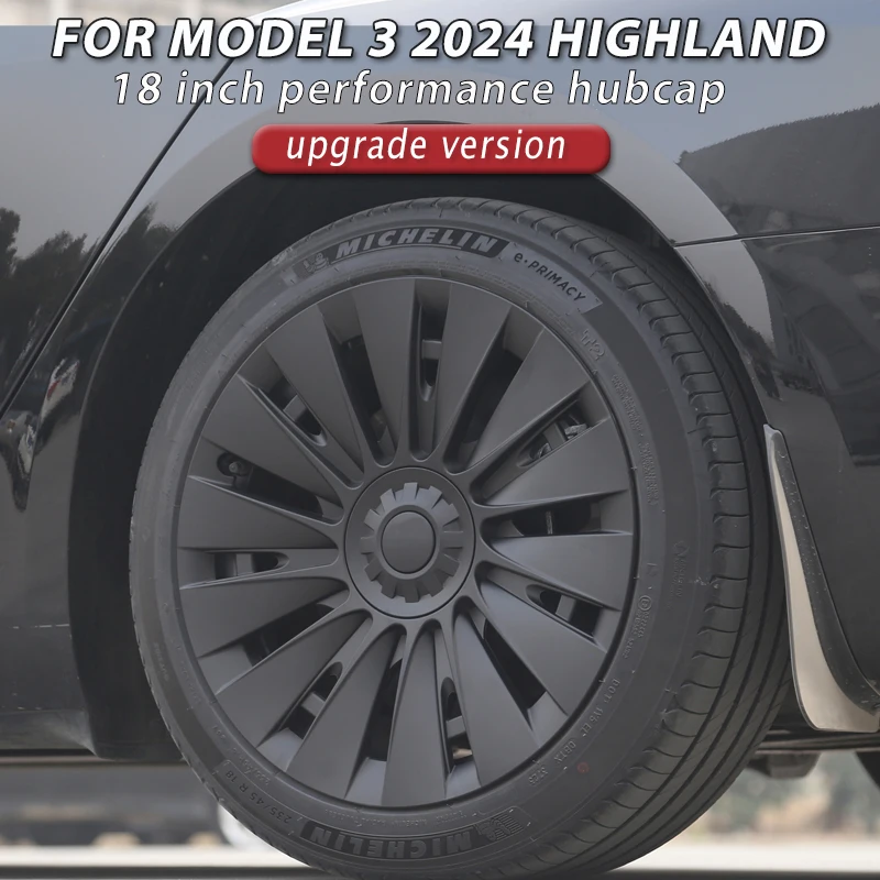 4 шт. крышка ступицы автомобиля для Tesla Model 3 Highland 2024 Performance 18-дюймовая сменная крышка колеса автомобильная полная крышка обода аксессуары
4 шт. крышка ступицы автомобиля для Tesla Model 3 Highland 2024 Performance 18-дюймовая сменная крышка колеса автомобильная полная крышка обода аксессуары