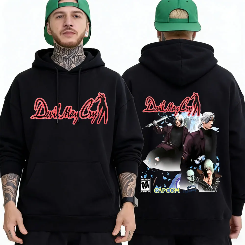Game Devil May Cry Dante Hoodie Men's Women's Gothic Vintage Oversized Pullover Hoodies Unisex Fashion Hip Hop Hooded Sweatshirt
Game Devil May Cry Dante Hoodie Men's Women's Gothic Vintage Oversized Pullover Hoodies Unisex Fashion Hip Hop Hooded Sweatshirt