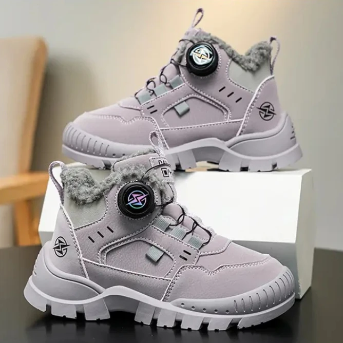 2026 New winter fleece high-top Children's shoes Comfortable warm waterproof boots leisure non-slip cotton shoes kids sneakers
2026 New winter fleece high-top Children's shoes Comfortable warm waterproof boots leisure non-slip cotton shoes kids sneakers