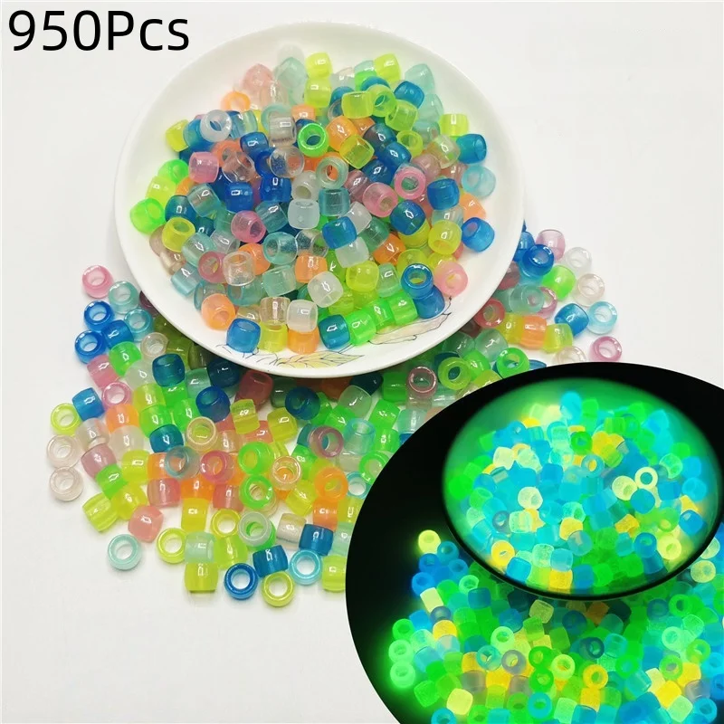 950pcs Colour/Luminous Beads Big Hole Acrylic Beads Loose Spacer Beads for Jewellery Making DIY Bracelet Accessories
950pcs Colour/Luminous Beads Big Hole Acrylic Beads Loose Spacer Beads for Jewellery Making DIY Bracelet Accessories