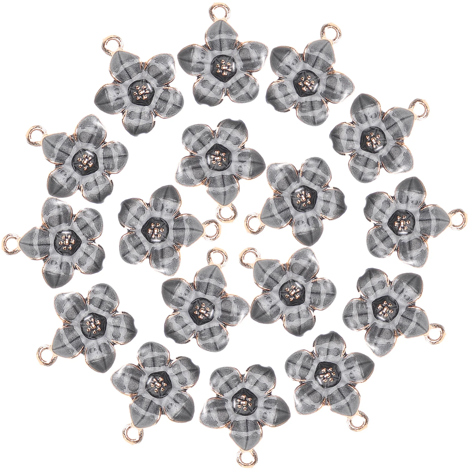 50Pcs Cherry Blossom Alloy Flower Pendant Charms DIY Jewelry Making Accessories Lightweight Delicate Pendants for Bracelet
50Pcs Cherry Blossom Alloy Flower Pendant Charms DIY Jewelry Making Accessories Lightweight Delicate Pendants for Bracelet