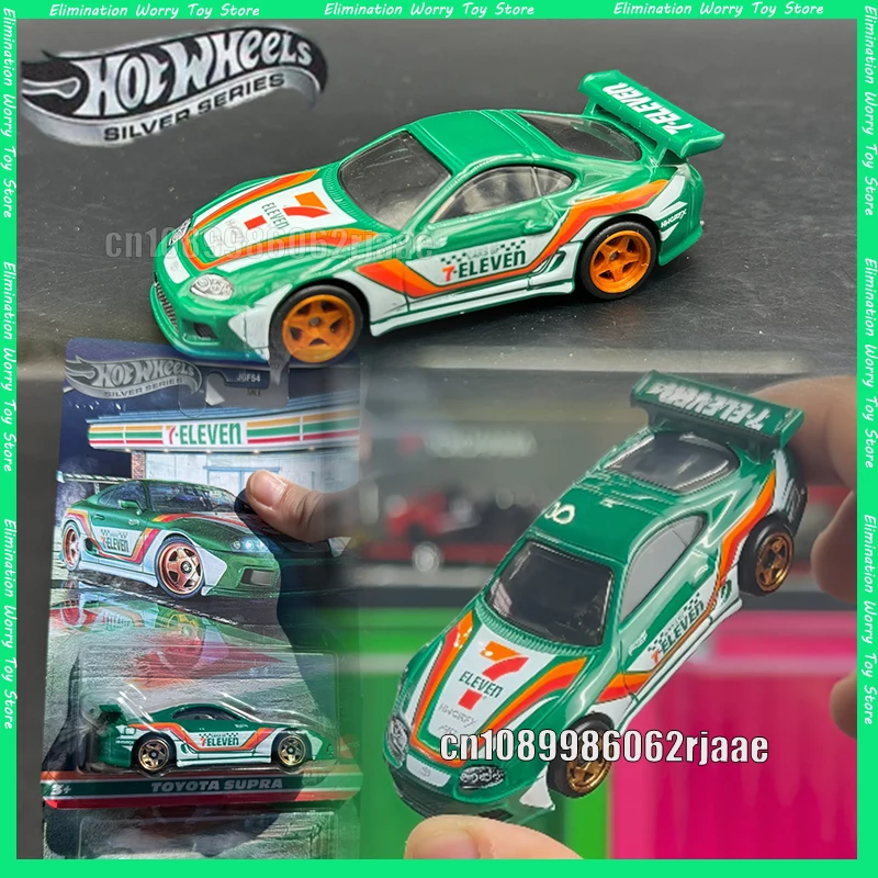 Hot Wheels Toyota Supra Rare Diecast Sports Car Green 7 Eleven Collaboration JGF54 Diecast For Adult Collectors Hobby Collection
Hot Wheels Toyota Supra Rare Diecast Sports Car Green 7 Eleven Collaboration JGF54 Diecast For Adult Collectors Hobby Collection