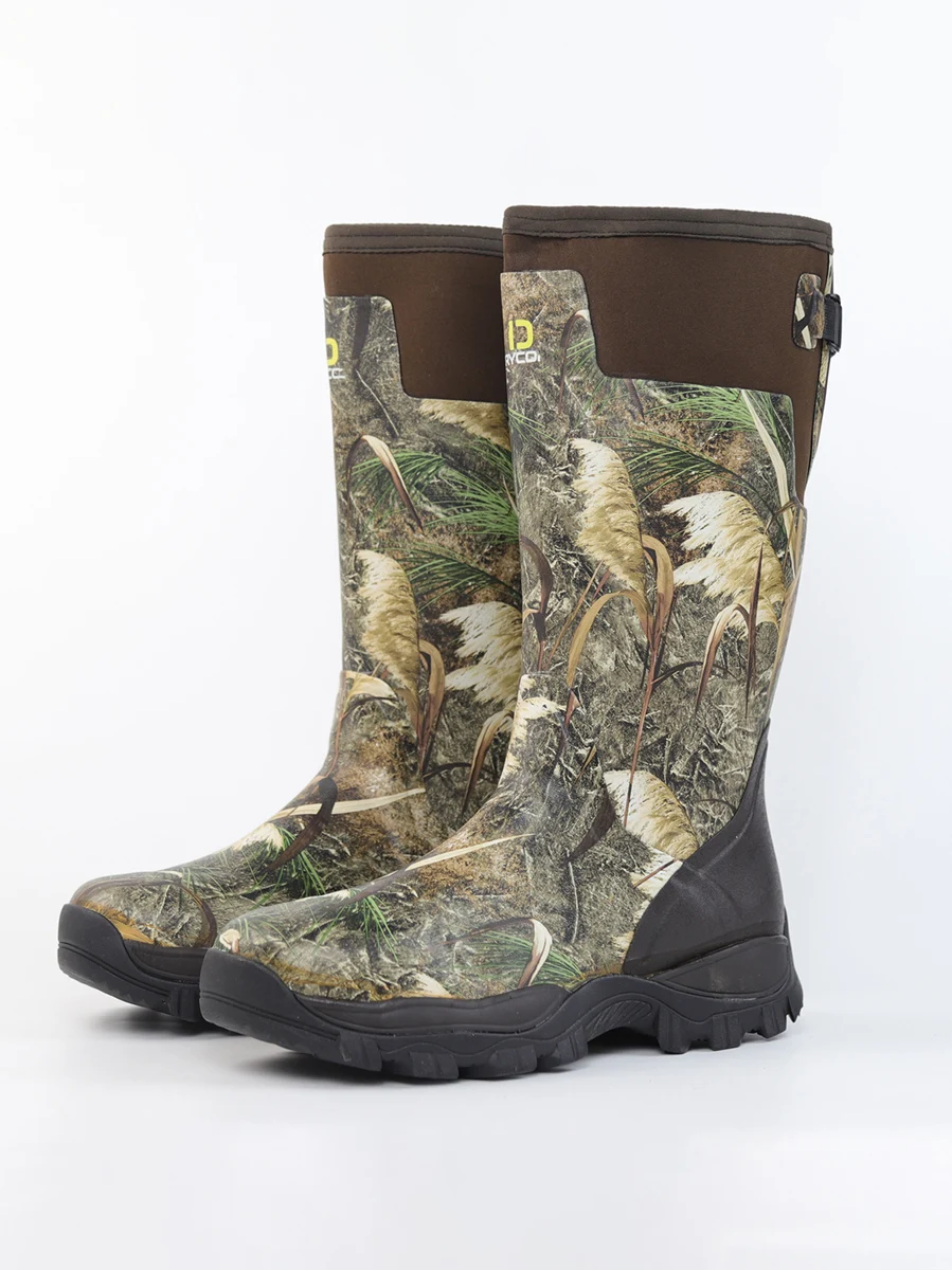 Men's High-Cut Camouflage Rain Boots Outdoor Fishing Hunting Boots Waterproof Hiking Boots Camping Boots Rubber Material
Men's High-Cut Camouflage Rain Boots Outdoor Fishing Hunting Boots Waterproof Hiking Boots Camping Boots Rubber Material