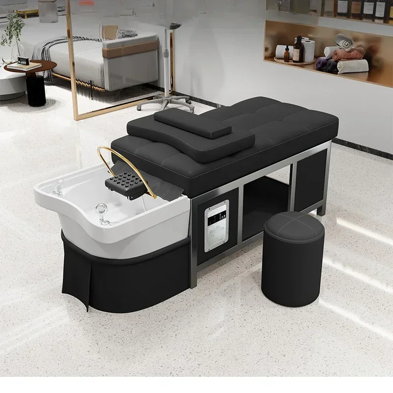 Head Spa Luxury Shampoo Chairs Water Circulation Minimalistic Shower Shampoo Chairs Hairdressing Sillas Salon Furniture WZ50SC
Head Spa Luxury Shampoo Chairs Water Circulation Minimalistic Shower Shampoo Chairs Hairdressing Sillas Salon Furniture WZ50SC