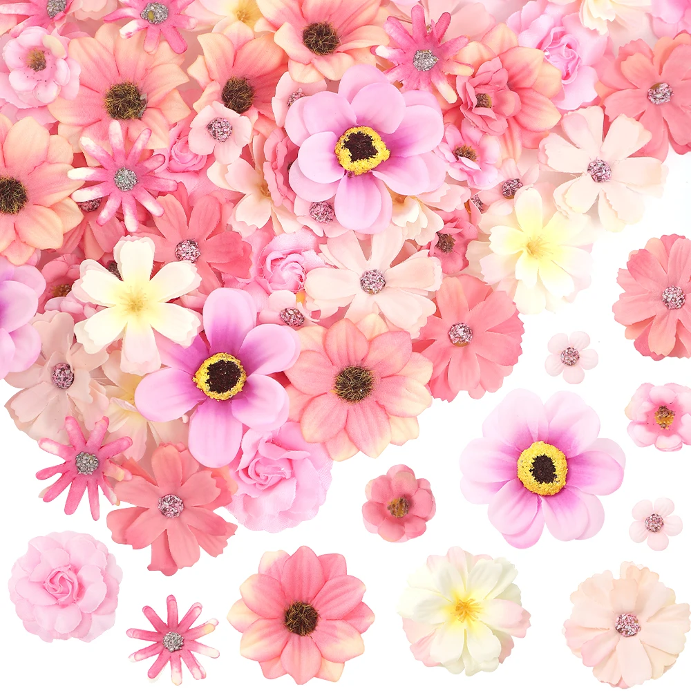 20/24/50Pcs Rose Artificial Flowers Heads Pink Fake Flowers for Home Decor Wedding Marriage Decoration DIY Craft Cake Ornaments
20/24/50Pcs Rose Artificial Flowers Heads Pink Fake Flowers for Home Decor Wedding Marriage Decoration DIY Craft Cake Ornaments