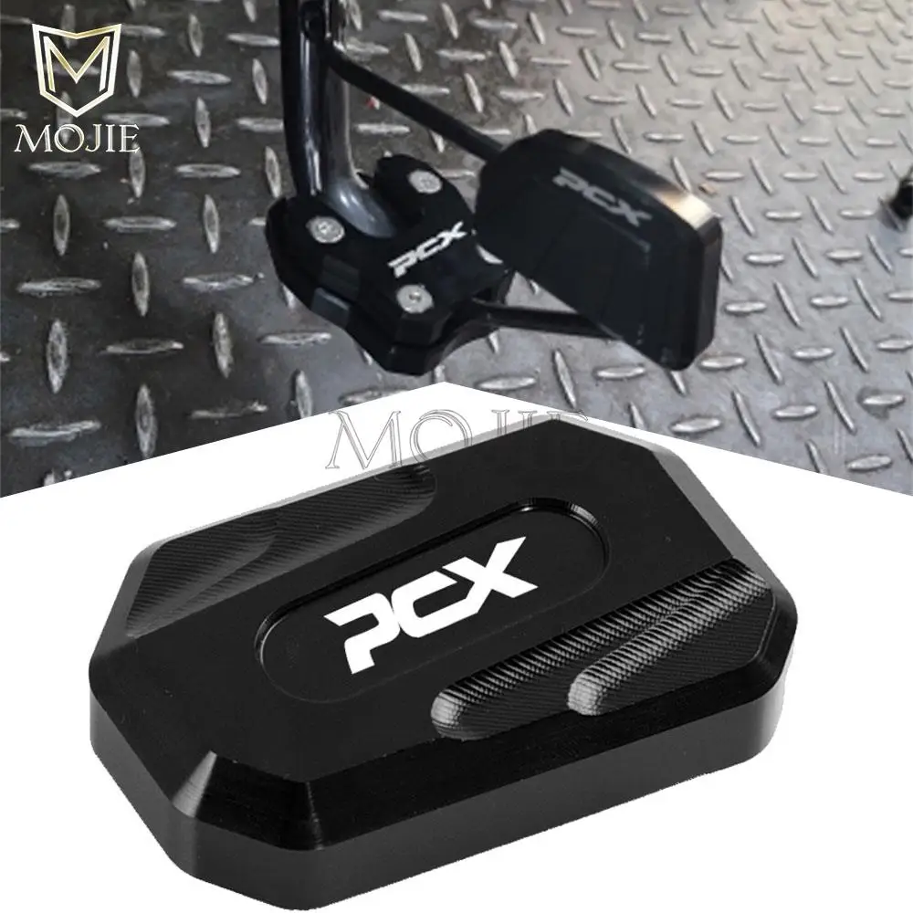 Motorcycle Accessories Side Stand Enlarger Pad Support Kickstand Column auxiliary For Honda PCX160 PCX 160 pcx160 2021 2022
Motorcycle Accessories Side Stand Enlarger Pad Support Kickstand Column auxiliary For Honda PCX160 PCX 160 pcx160 2021 2022