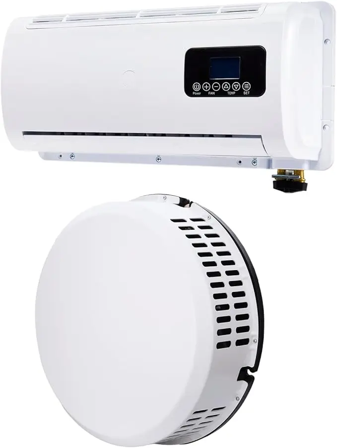 TELCOOL Universal Off-road 12V Split Electric Air Conditioner, Silent 12V DC Air Conditioner for RVs, Campers, Off-road Vehicles
TELCOOL Universal Off-road 12V Split Electric Air Conditioner, Silent 12V DC Air Conditioner for RVs, Campers, Off-road Vehicles