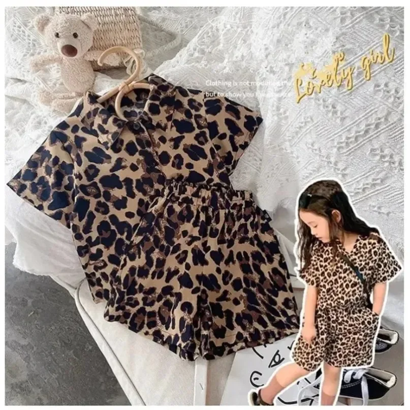 Children Fashion Clothing Sets Summers Two Piece Suit Kids Leopard Print Shirts And ShortBaby 2024 Girls Boys 2 Piece Outfit
Children Fashion Clothing Sets Summers Two Piece Suit Kids Leopard Print Shirts And ShortBaby 2024 Girls Boys 2 Piece Outfit