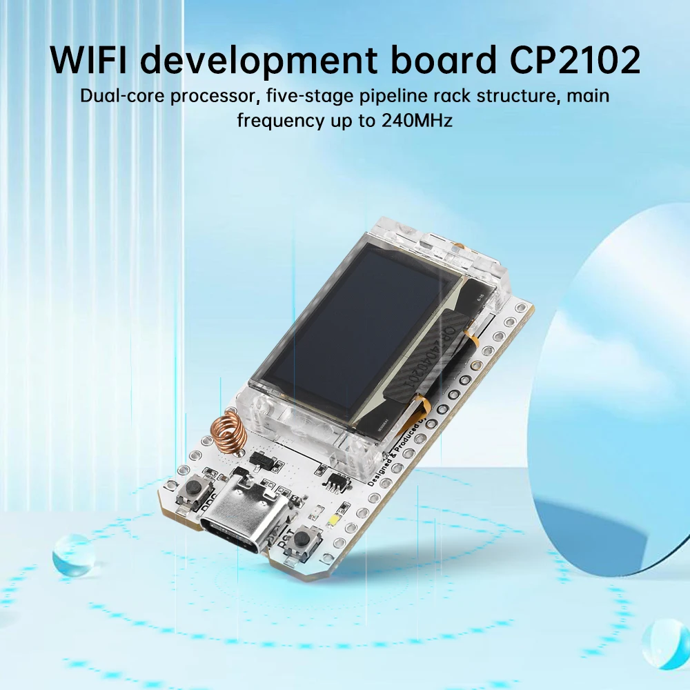 0.96 Inch WiFi LoRa32 V3 ESP32 ESP32-S3WiFi Bluetooth Module LAF433-510 LA863-928 Development Board BT+WIFI Lora Kit for Arduino
0.96 Inch WiFi LoRa32 V3 ESP32 ESP32-S3WiFi Bluetooth Module LAF433-510 LA863-928 Development Board BT+WIFI Lora Kit for Arduino