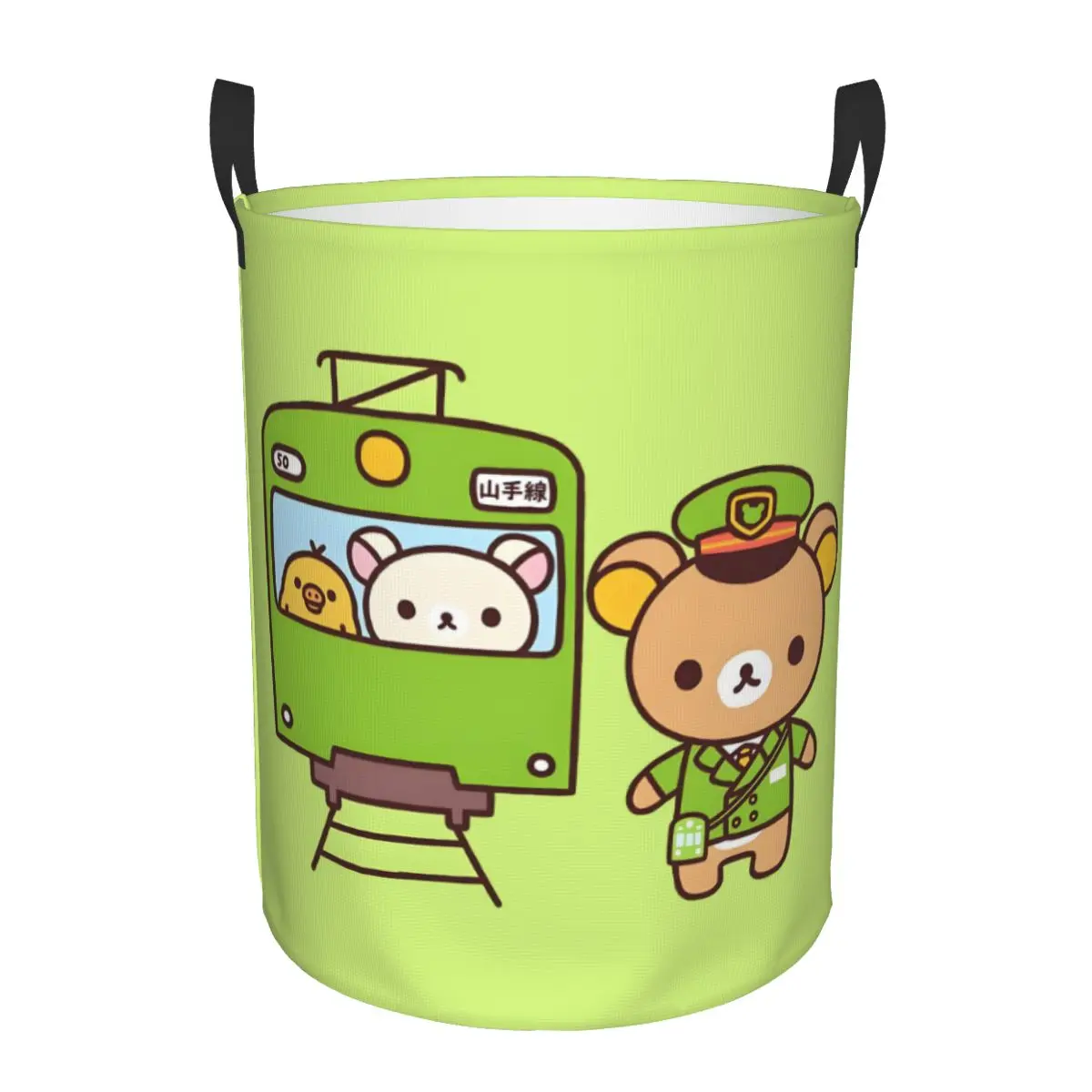 Custom Rilakkuma Laundry Hamper Large Clothes Storage Basket Cute Toys Bin Organizer for Nursery
Custom Rilakkuma Laundry Hamper Large Clothes Storage Basket Cute Toys Bin Organizer for Nursery
