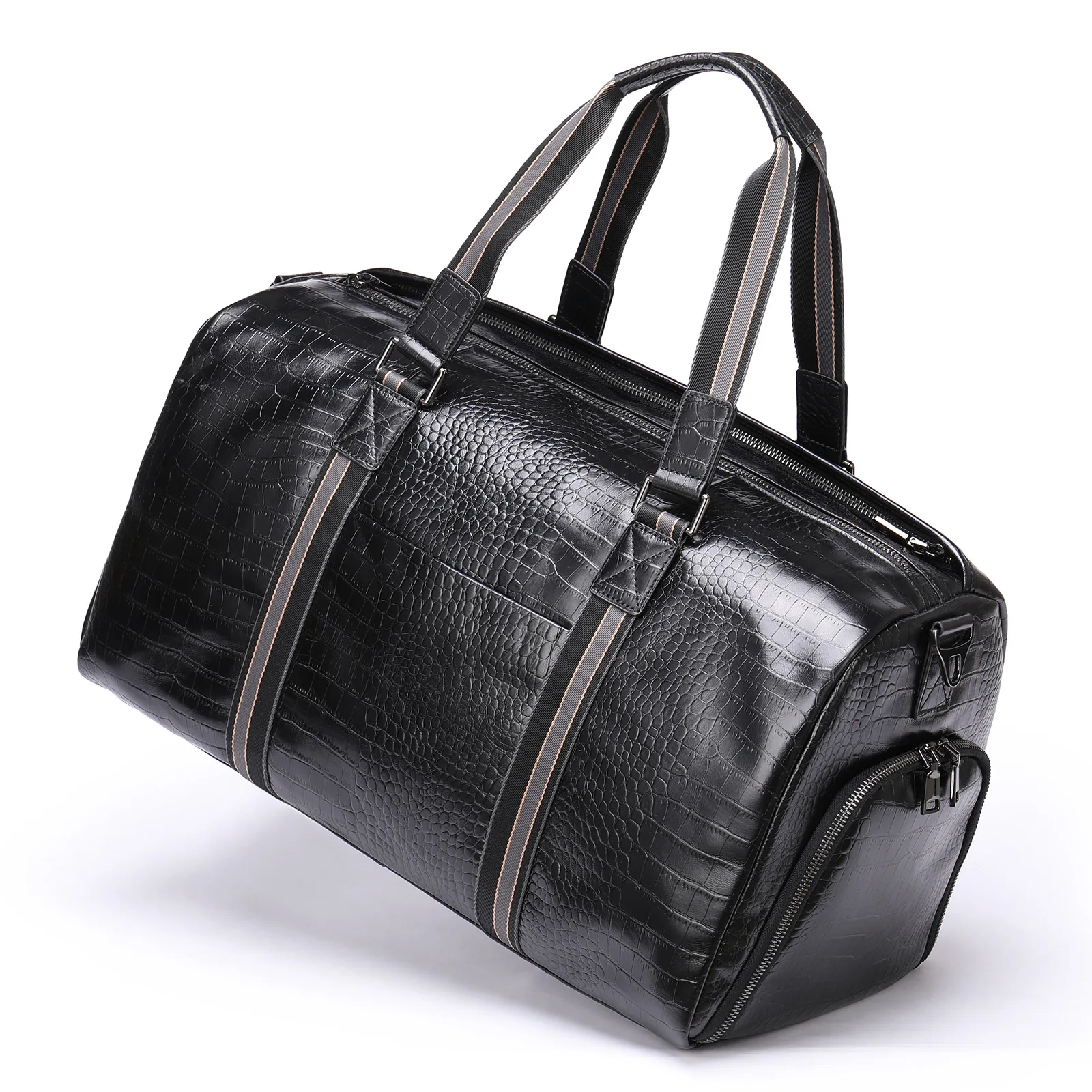 Leather Travel Bag Large Duffle Independent Big Fitness Bags Handbag Bag Luggage Shoulder Bag Black Men Fashion Zipper Pu
Leather Travel Bag Large Duffle Independent Big Fitness Bags Handbag Bag Luggage Shoulder Bag Black Men Fashion Zipper Pu