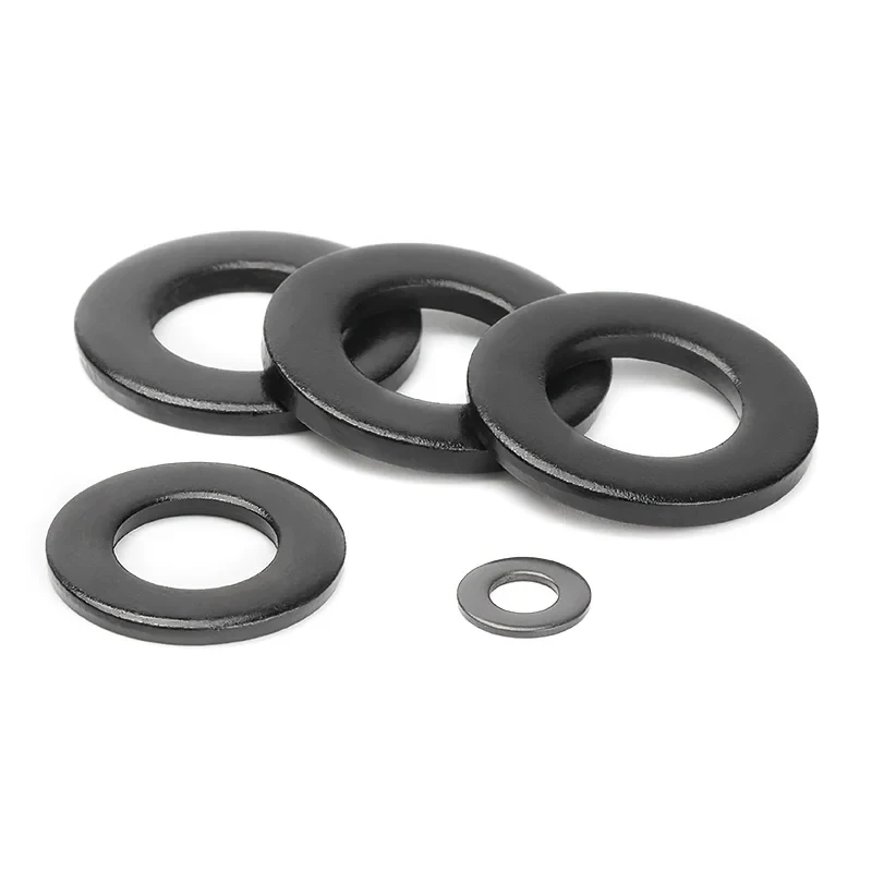 M5 M6 M8 Enlarged Super Thin Plain Gasket Blackened 304 Stainless Steel Metal Flat Washer Hardware Fastener
M5 M6 M8 Enlarged Super Thin Plain Gasket Blackened 304 Stainless Steel Metal Flat Washer Hardware Fastener