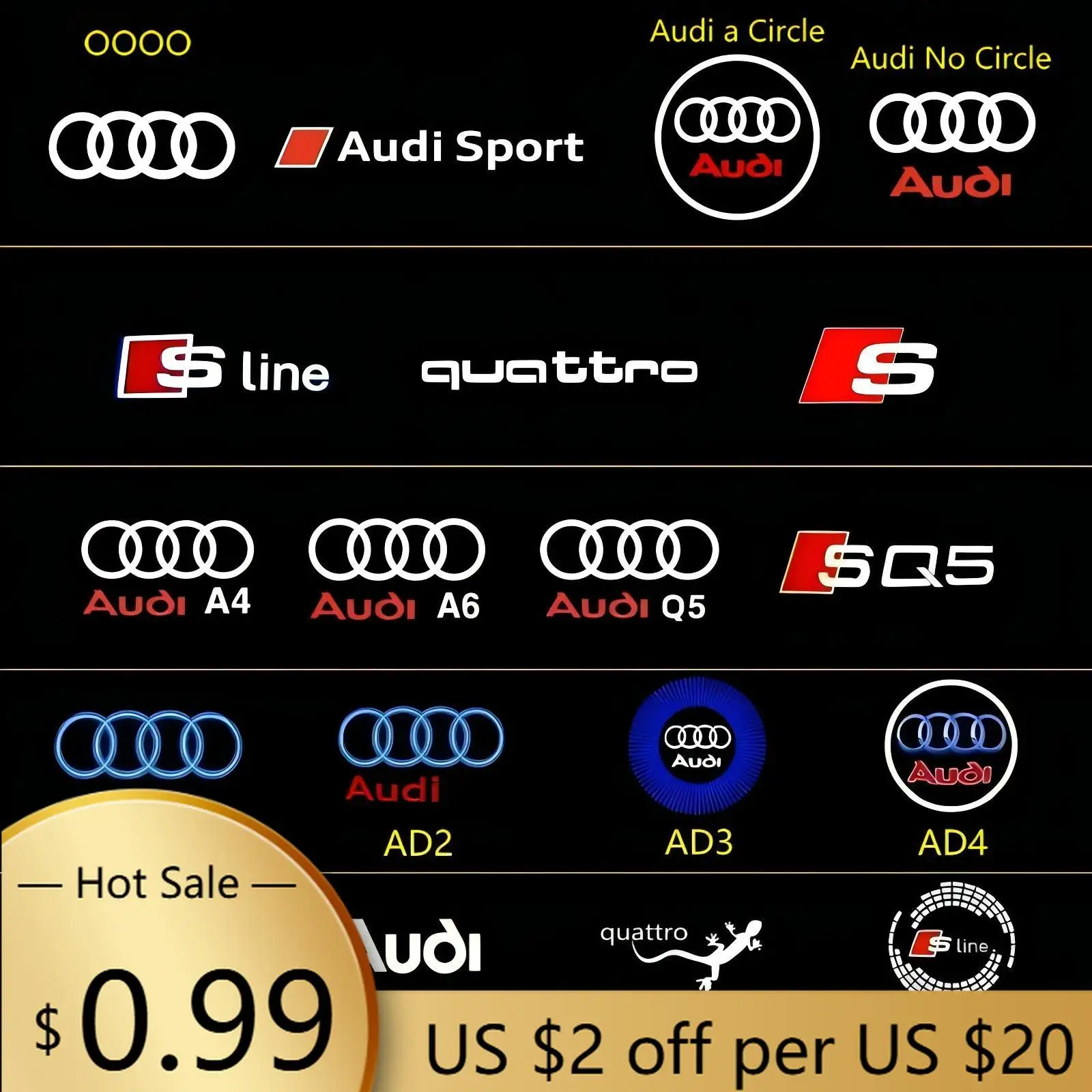 Hub Caps Car Door Welcome Light Led Projector Lamp For Audi A3 A4 B8 8P 8V A6 C7 A5 Q5 B7 B6 B9 SLINE QUTTRO RS Q3 Q7 S3 S4 S5 S
Hub Caps Car Door Welcome Light Led Projector Lamp For Audi A3 A4 B8 8P 8V A6 C7 A5 Q5 B7 B6 B9 SLINE QUTTRO RS Q3 Q7 S3 S4 S5 S