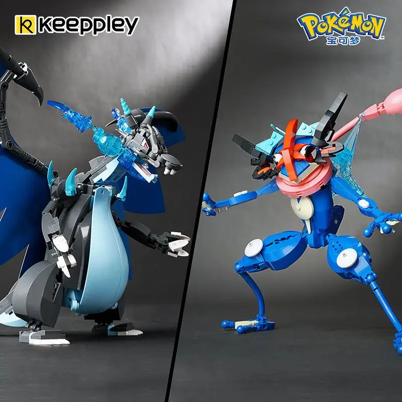 Keeppley Pokémon Building Blocks Charizard Xiaozhi Version of Koga Greninja Boy Girl Assembly Toy Model Ornaments Gift Toy
Keeppley Pokémon Building Blocks Charizard Xiaozhi Version of Koga Greninja Boy Girl Assembly Toy Model Ornaments Gift Toy