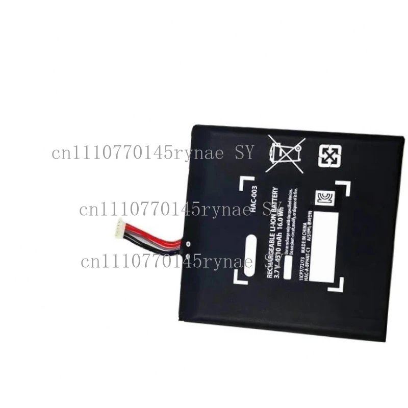 HAC-003 HAC003 HAC-001 3.7V 4310mAh Сменная батарея для игровой консоли Nintendo Switch, запчасть для ремонта
HAC-003 HAC003 HAC-001 3.7V 4310mAh Сменная батарея для игровой консоли Nintendo Switch, запчасть для ремонта