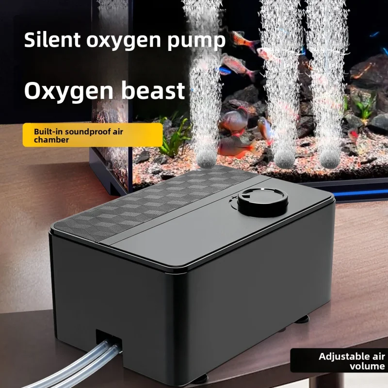 Bedroom-Level Ultra Quiet Air Pump - Adjustable Flow & Powerful Oxygenation, Multi-Noise Reduction for Dense Bubbles
Bedroom-Level Ultra Quiet Air Pump - Adjustable Flow & Powerful Oxygenation, Multi-Noise Reduction for Dense Bubbles