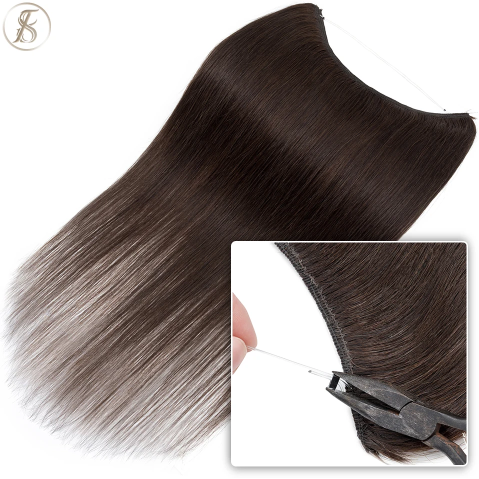 TESS Wire In Hair Extensions Natural Hair Extensions Full Head Bundles Human Hair 24inch 80g Thick Straight Invisible Hairpiece
TESS Wire In Hair Extensions Natural Hair Extensions Full Head Bundles Human Hair 24inch 80g Thick Straight Invisible Hairpiece