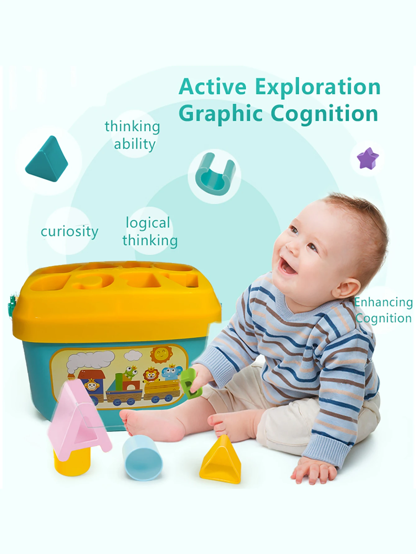Baby Pannies Block Basket - Educational Funny Building Toy Hand Exercise Birthday Gifts for Boys and Girls
Baby Pannies Block Basket - Educational Funny Building Toy Hand Exercise Birthday Gifts for Boys and Girls