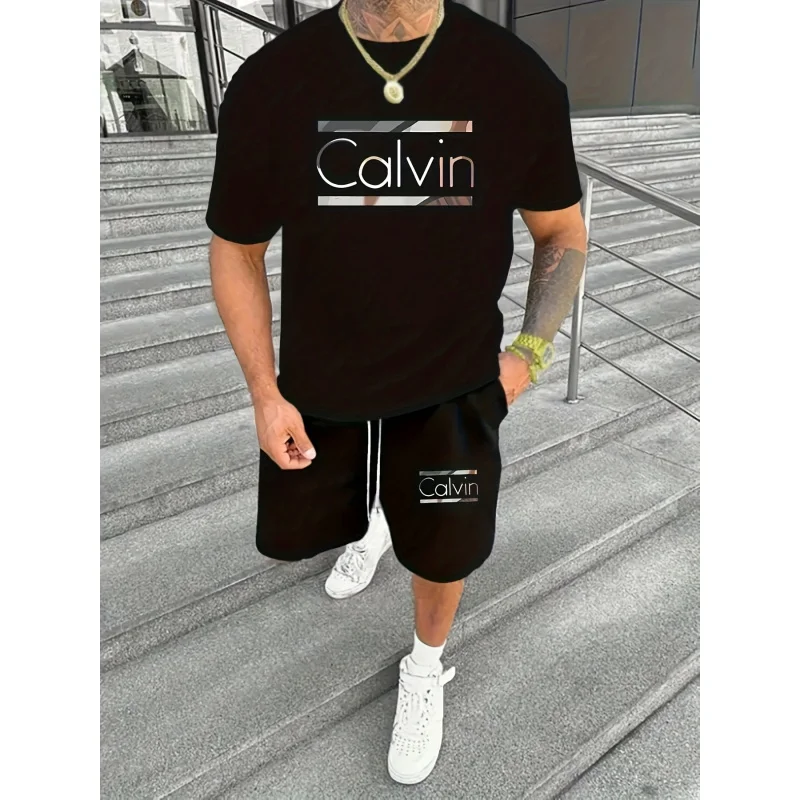Men's new trendy and stylish GAR print two-piece casual comfortable set, cool, versatile, and comfortable summer clothing
Men's new trendy and stylish GAR print two-piece casual comfortable set, cool, versatile, and comfortable summer clothing