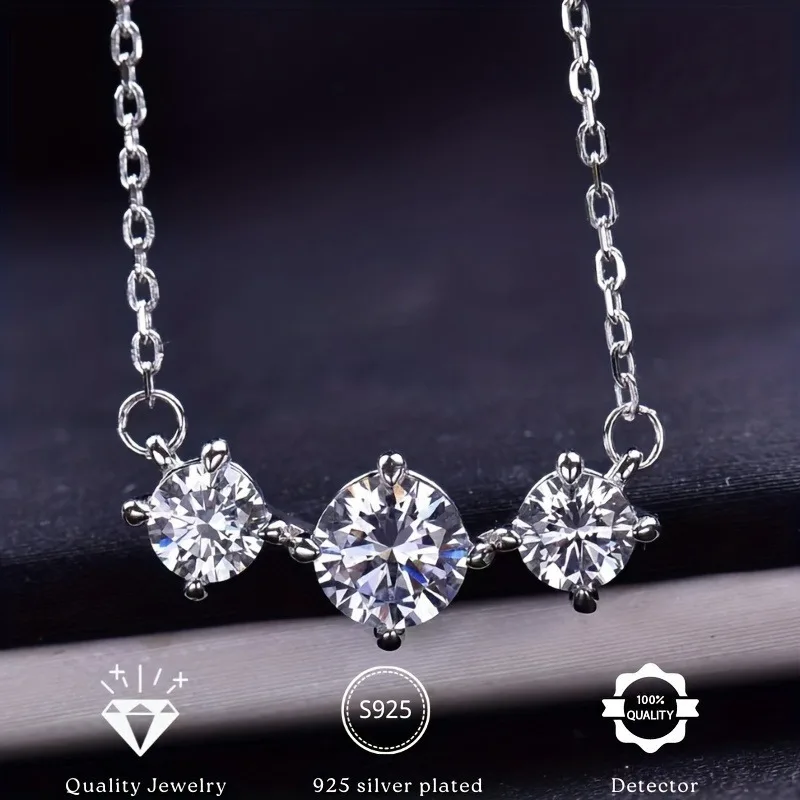 Classic Necklace, Fashionable Collarbone Chain, 925 Sterling Silver Necklace woman necklaces jewellery silver necklace
Classic Necklace, Fashionable Collarbone Chain, 925 Sterling Silver Necklace woman necklaces jewellery silver necklace