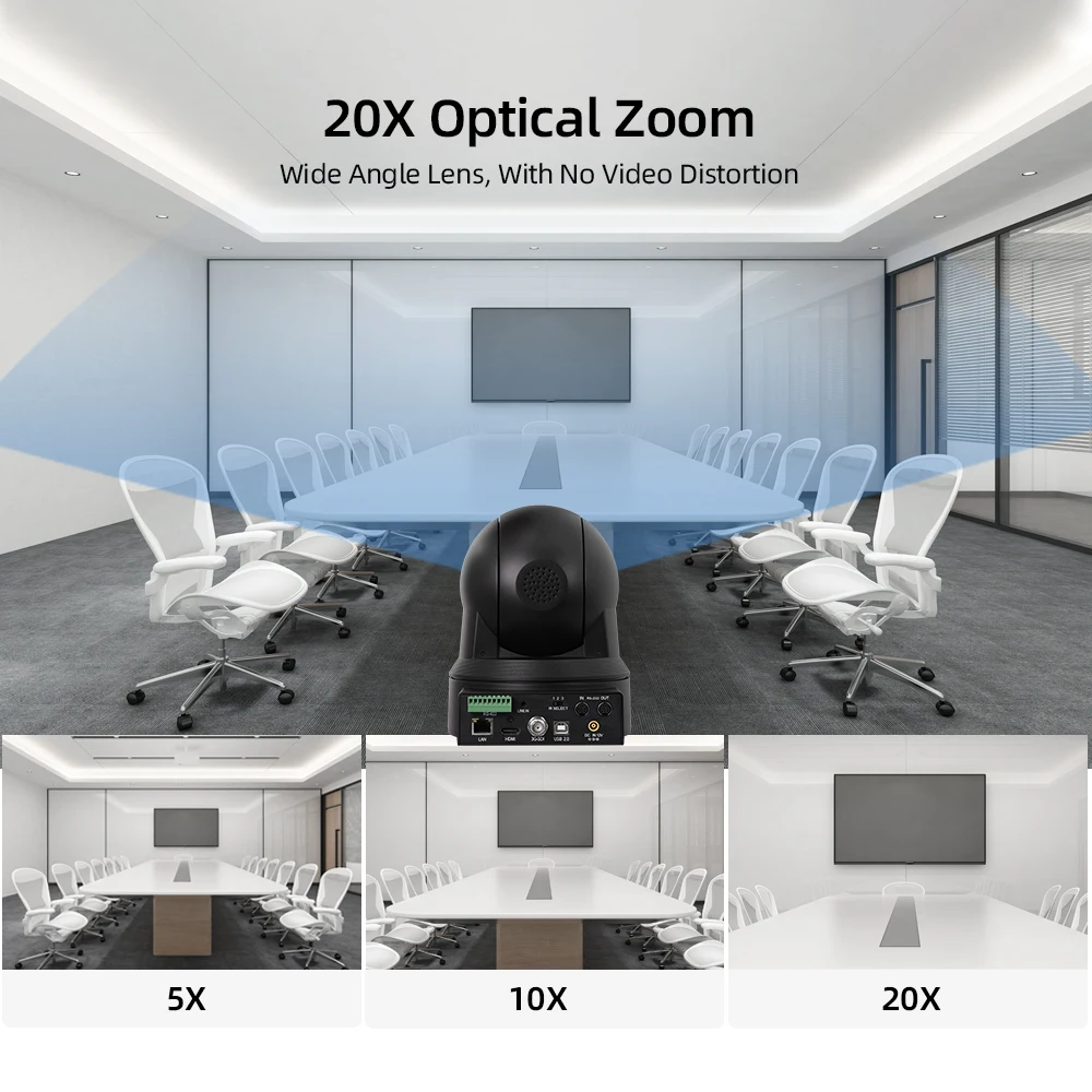 JJTS KATOV HD 1080P 20X Optical Zoom HDMI IP USB3.0 Livestream Pt Hx Camera Meeting Room Sdi Poe Conference Camera
JJTS KATOV HD 1080P 20X Optical Zoom HDMI IP USB3.0 Livestream Pt Hx Camera Meeting Room Sdi Poe Conference Camera