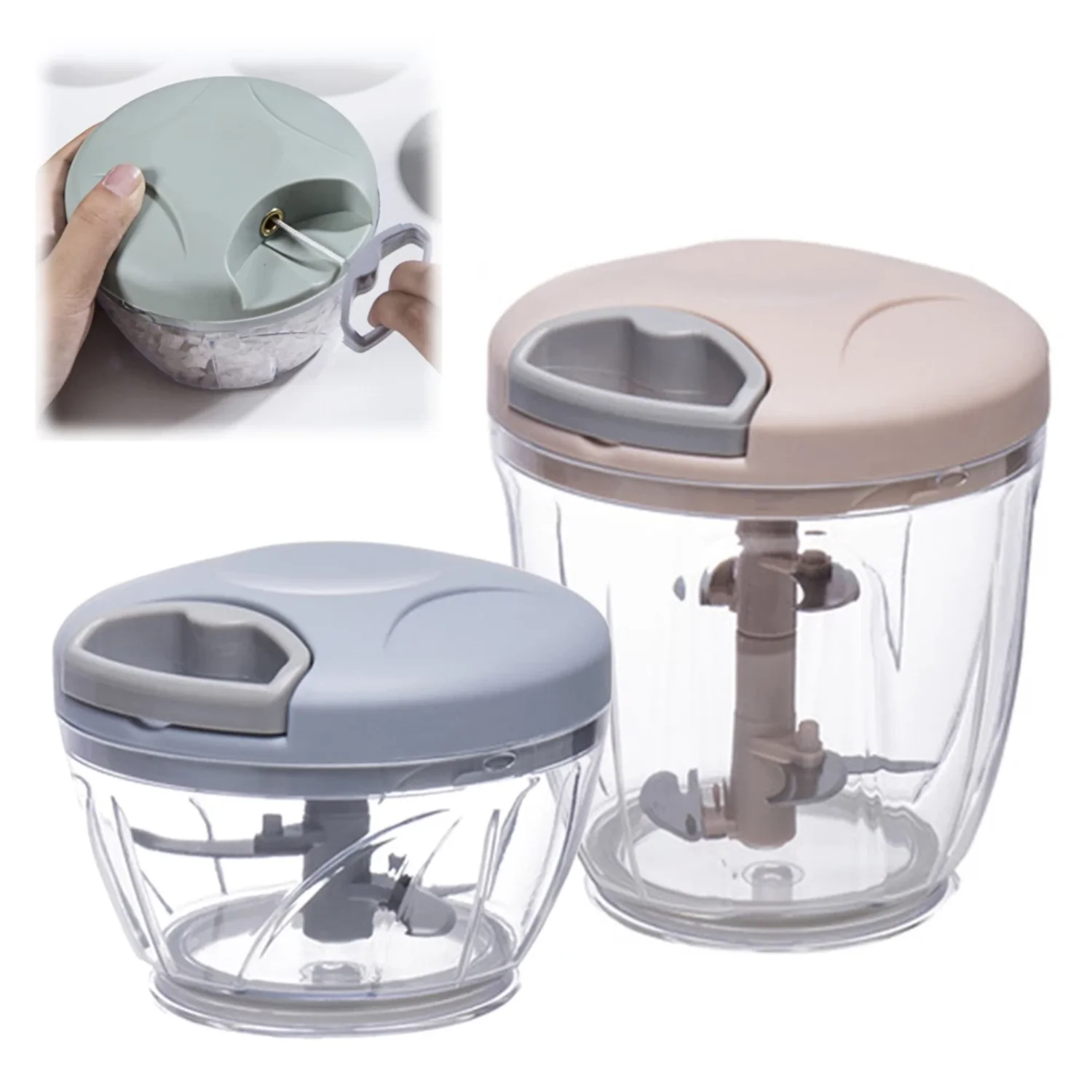 500/900ML Garlic Chopper Manual Rotate Vegetable Cutter Chopper Slicer Fruit Garlic Crusher Kitchen Gadget Blenders Meat Grinder
500/900ML Garlic Chopper Manual Rotate Vegetable Cutter Chopper Slicer Fruit Garlic Crusher Kitchen Gadget Blenders Meat Grinder