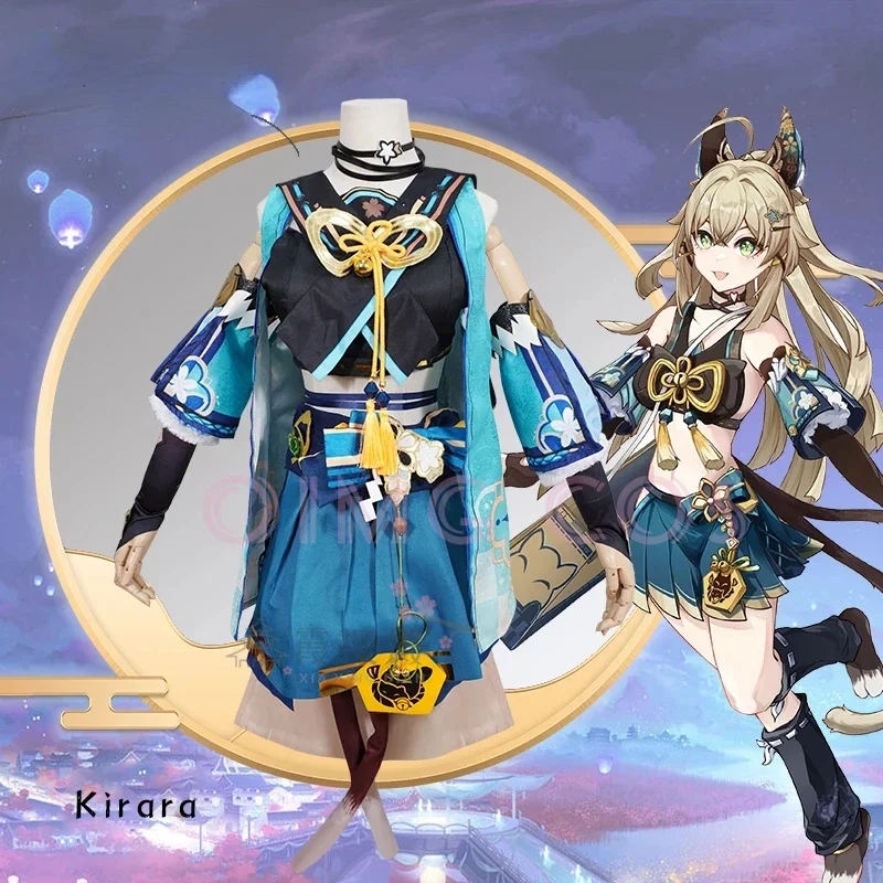 Genshin Impact Kirara Косплей Костюм для взрослых Карнавальная форма Аниме Костюмы для Хэллоуина Маскарад Женская игра
Genshin Impact Kirara Косплей Костюм для взрослых Карнавальная форма Аниме Костюмы для Хэллоуина Маскарад Женская игра
