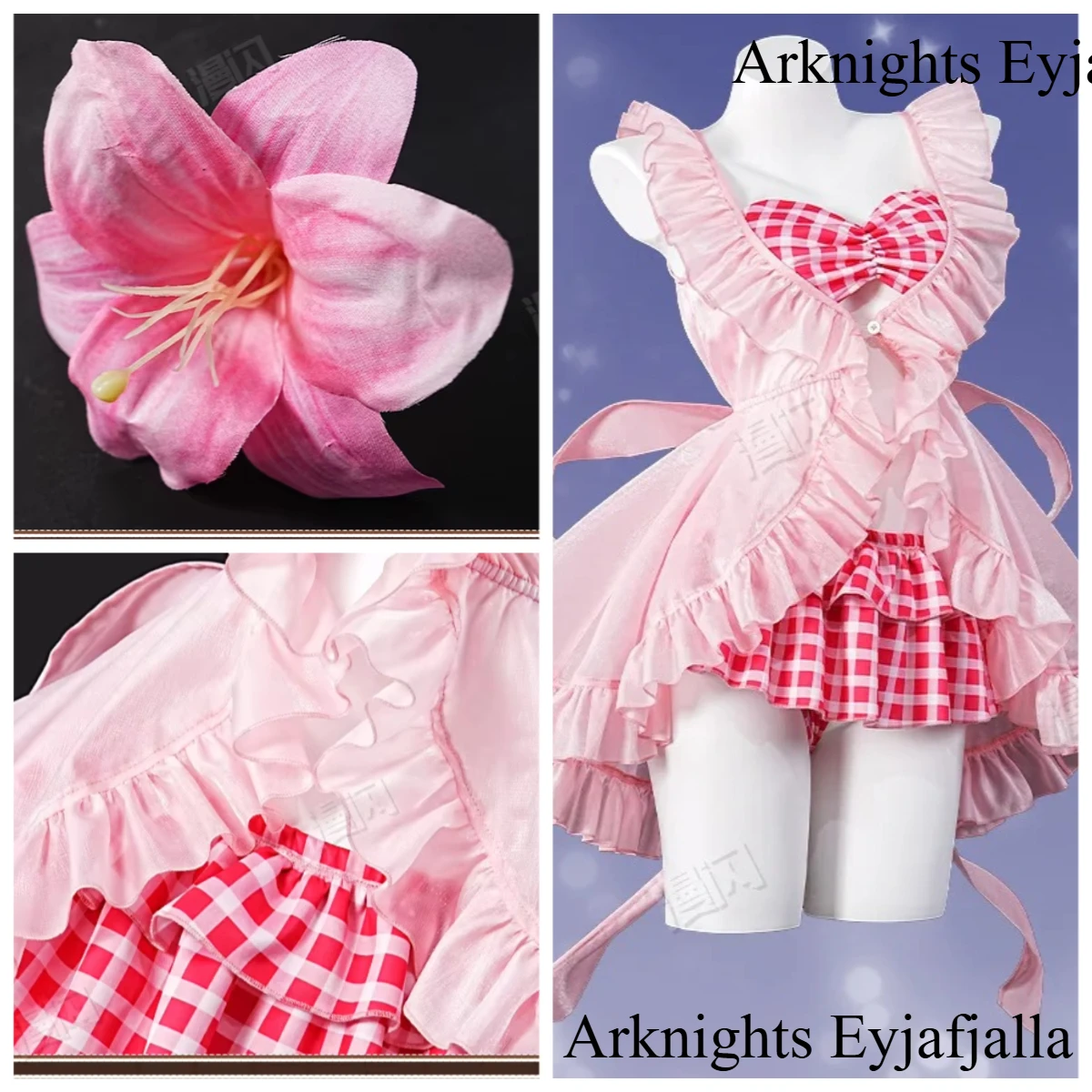 Arknights Eyjafjalla Cosplay Costume Role playing costume, cute pink swimsuit NexoCosplay
Arknights Eyjafjalla Cosplay Costume Role playing costume, cute pink swimsuit NexoCosplay