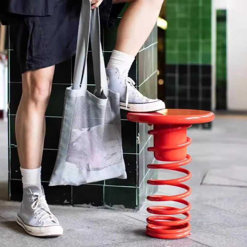 Creative Colorful Spring Stool Korean Side Tables for Kids Room Bouncy Shoe Bench with Compact Design Bedroom Vanity Bench
Creative Colorful Spring Stool Korean Side Tables for Kids Room Bouncy Shoe Bench with Compact Design Bedroom Vanity Bench