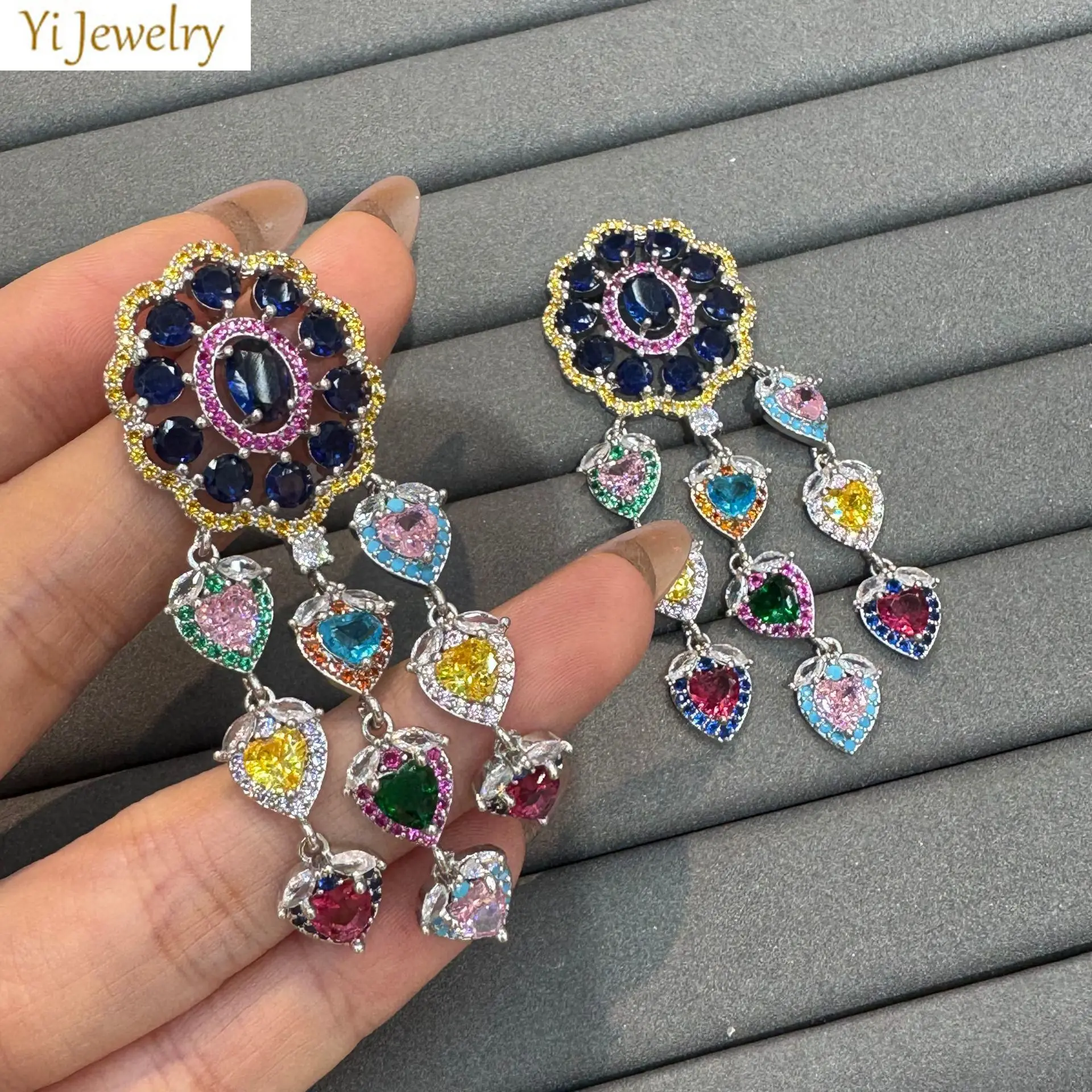 classy earrings for women wedding dinner party luxury jewelry zirconia pink fushia white multicolor water drop dangling earrings
classy earrings for women wedding dinner party luxury jewelry zirconia pink fushia white multicolor water drop dangling earrings