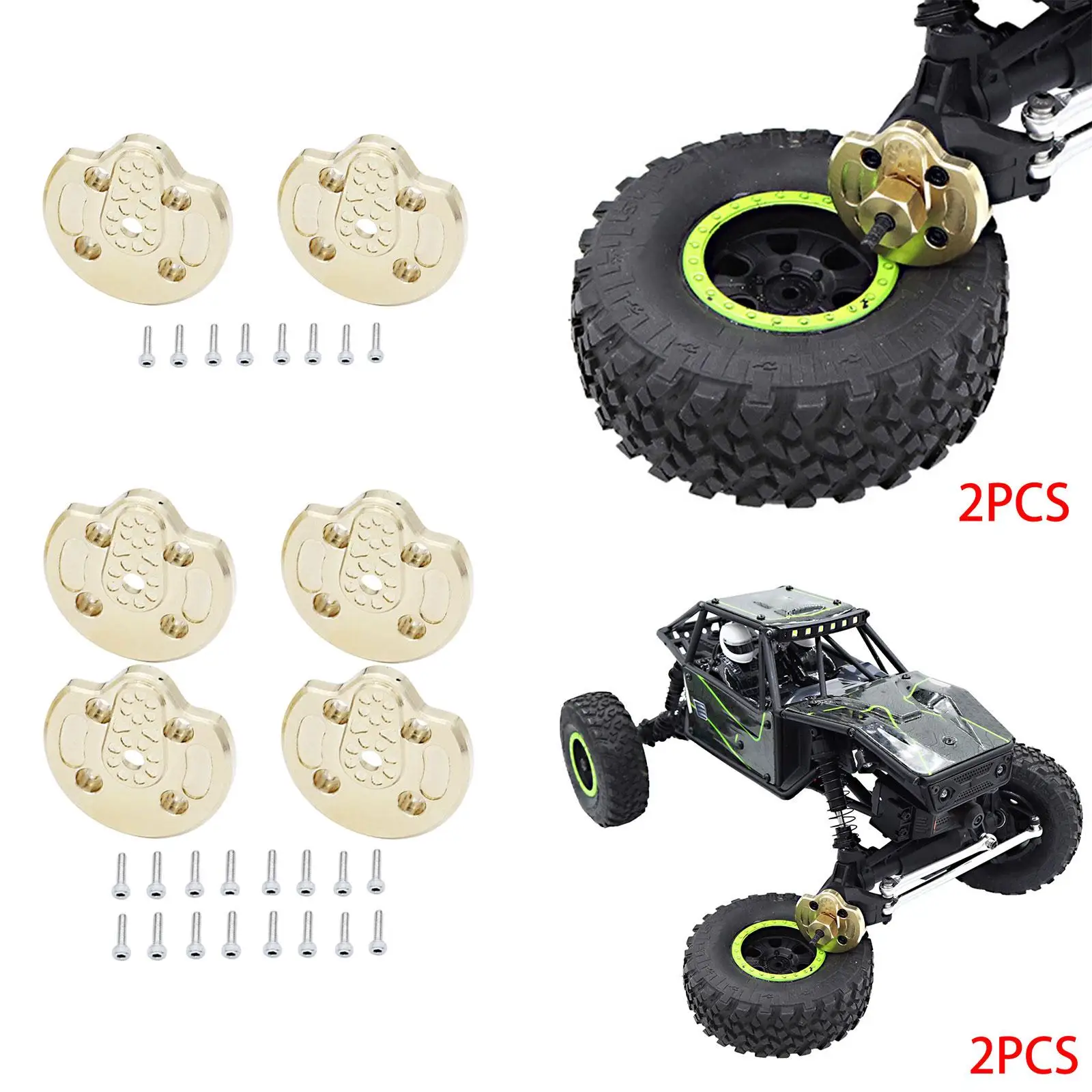 Brass Weights Front Rear Axle Cover for 1/8 RC Car DIY Modified Parts
Brass Weights Front Rear Axle Cover for 1/8 RC Car DIY Modified Parts