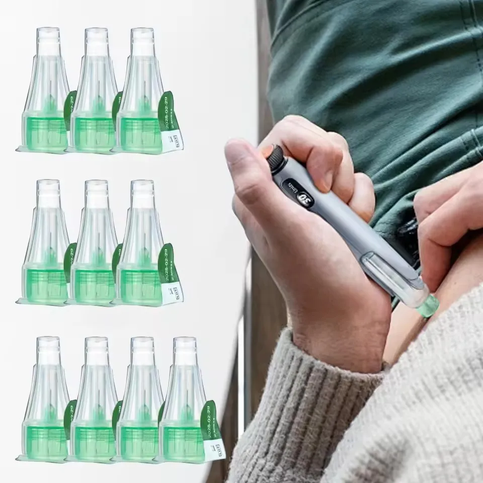 100pcs Insulin needle 4/5/6/8mm universal magic pen injection guide head Junruinuo and pen compatible sterile medical
100pcs Insulin needle 4/5/6/8mm universal magic pen injection guide head Junruinuo and pen compatible sterile medical