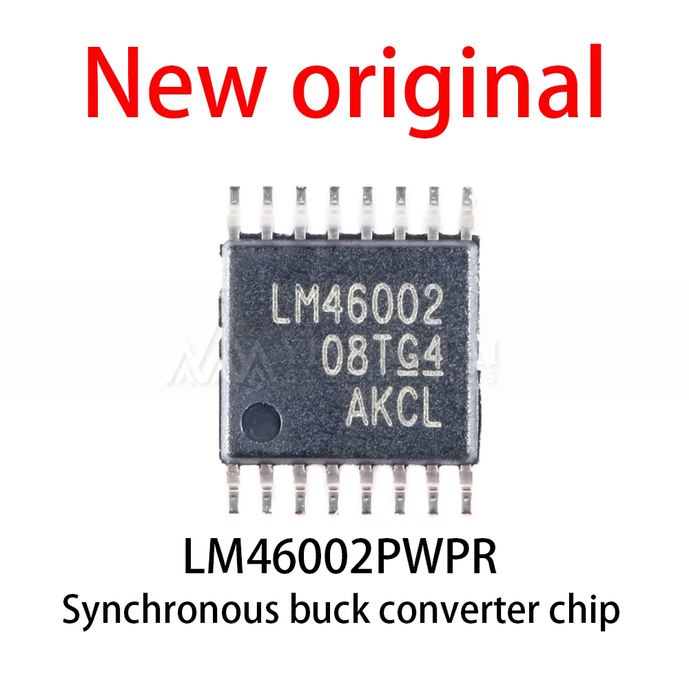 (10-50piece) New original SMT LM46002PWPR LM46002P LM46002 HTSSOP-16 synchronous buck converter chip in stock
(10-50piece) New original SMT LM46002PWPR LM46002P LM46002 HTSSOP-16 synchronous buck converter chip in stock 