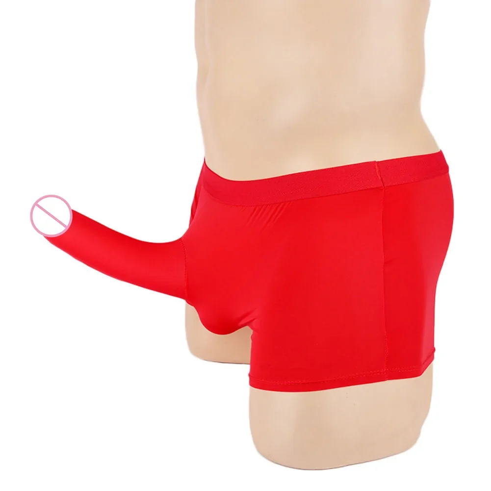 Ice Silk Mens Briefs Sexy Open Elephant Nose Underwear JJ Sleeve Pouch Panties Trunks Erotic Temptatio Underpants
Ice Silk Mens Briefs Sexy Open Elephant Nose Underwear JJ Sleeve Pouch Panties Trunks Erotic Temptatio Underpants