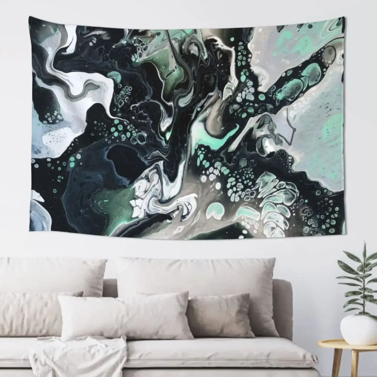 Hint of Mint (Marbled Abstract Pour) Tapestry Wall Decoration Items Nordic Home Decor Tapestry
Hint of Mint (Marbled Abstract Pour) Tapestry Wall Decoration Items Nordic Home Decor Tapestry