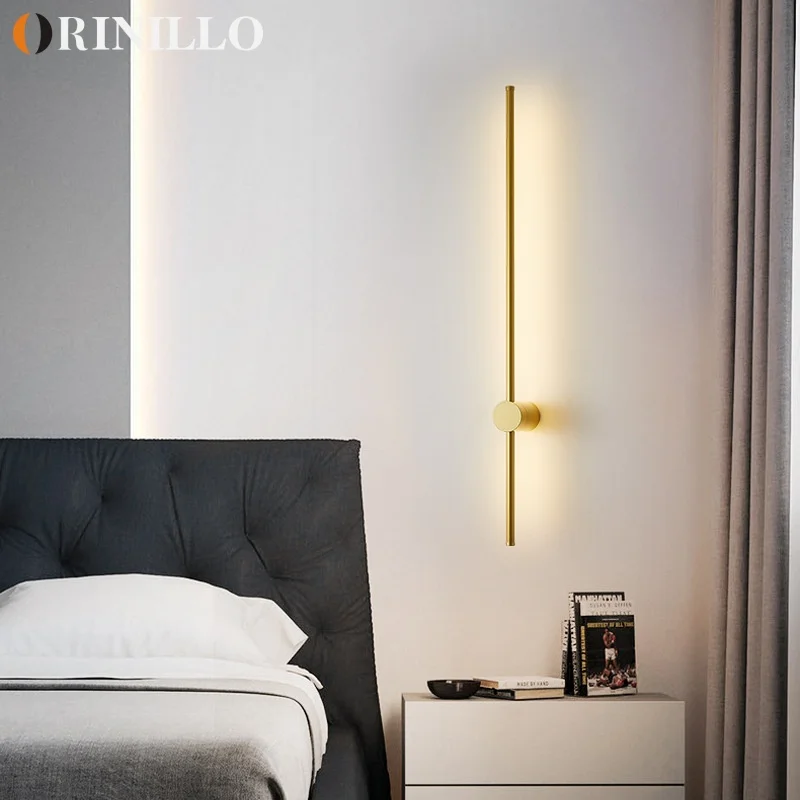 Modern minimalist LED rotating long wall lamp with golden line wall lamp, living room corridor decorative lamp, indoor lighting
Modern minimalist LED rotating long wall lamp with golden line wall lamp, living room corridor decorative lamp, indoor lighting