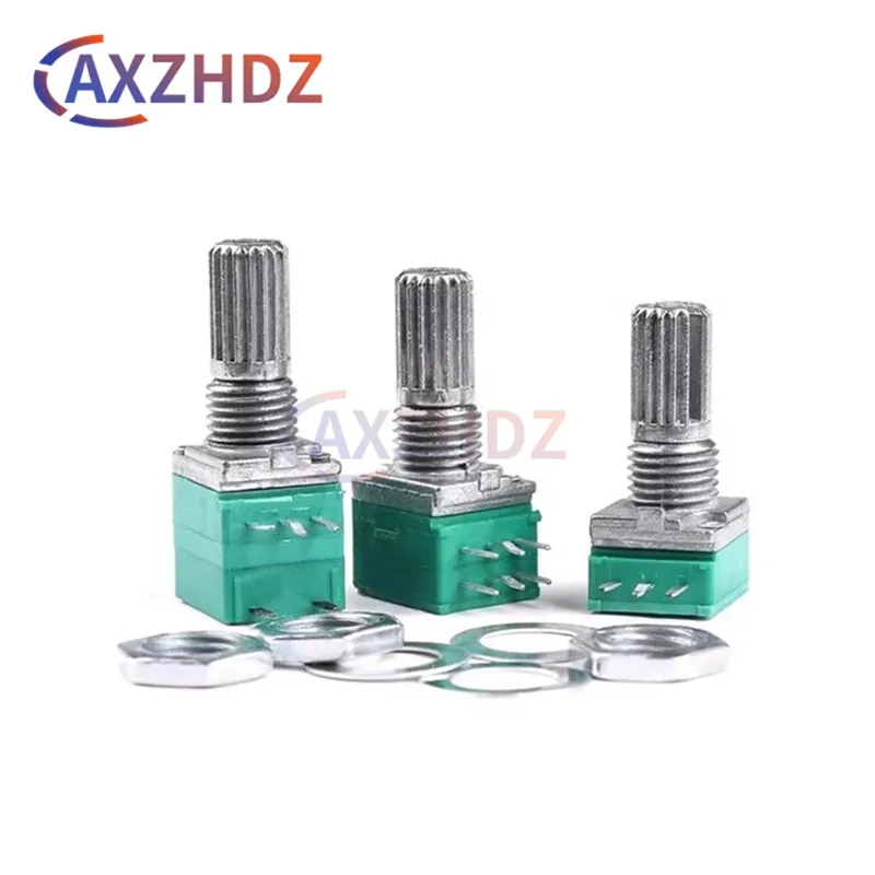 5PCS 3/5/6/8pin B1K B5K B10K B20K B50K B100K B250K B500K RK097N/G RV097 Audio Amplifier Volume Adjustable Potentiometer Resistor
5PCS 3/5/6/8pin B1K B5K B10K B20K B50K B100K B250K B500K RK097N/G RV097 Audio Amplifier Volume Adjustable Potentiometer Resistor