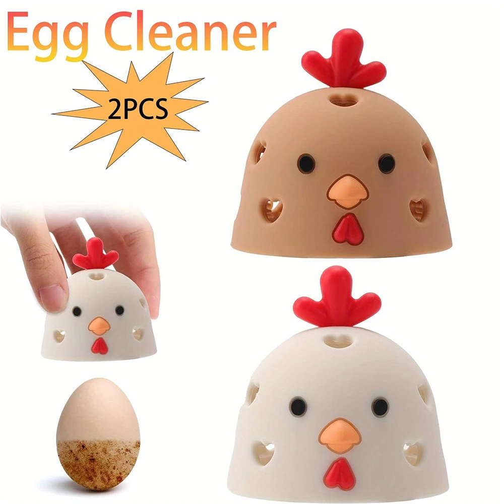 2PCS Silicone Egg Cleaner for Fresh Eggs,Egg Washer for Fresh Eggs, Reusable Cleaning Tools for Chicken Coop Accessories
2PCS Silicone Egg Cleaner for Fresh Eggs,Egg Washer for Fresh Eggs, Reusable Cleaning Tools for Chicken Coop Accessories