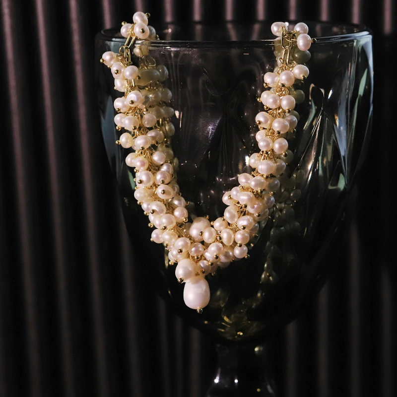 Natural Freshwater Small Pearl Necklace 18k Gold Plated Luxury Design Handmade Necklace Women Jewelry GN0235
Natural Freshwater Small Pearl Necklace 18k Gold Plated Luxury Design Handmade Necklace Women Jewelry GN0235