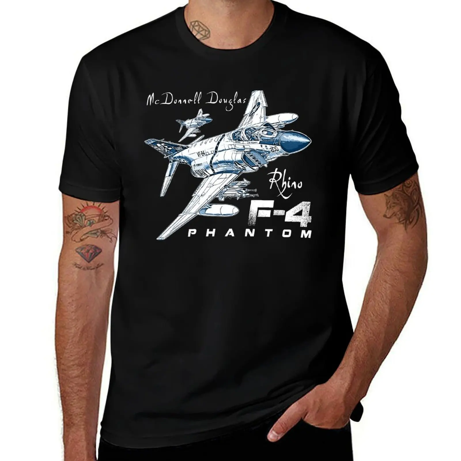 McDonnel Douglas F-4 Phantom Fighterjet T-Shirt man t shirts cotton t shirts for man pack cotton T-shirt
McDonnel Douglas F-4 Phantom Fighterjet T-Shirt man t shirts cotton t shirts for man pack cotton T-shirt