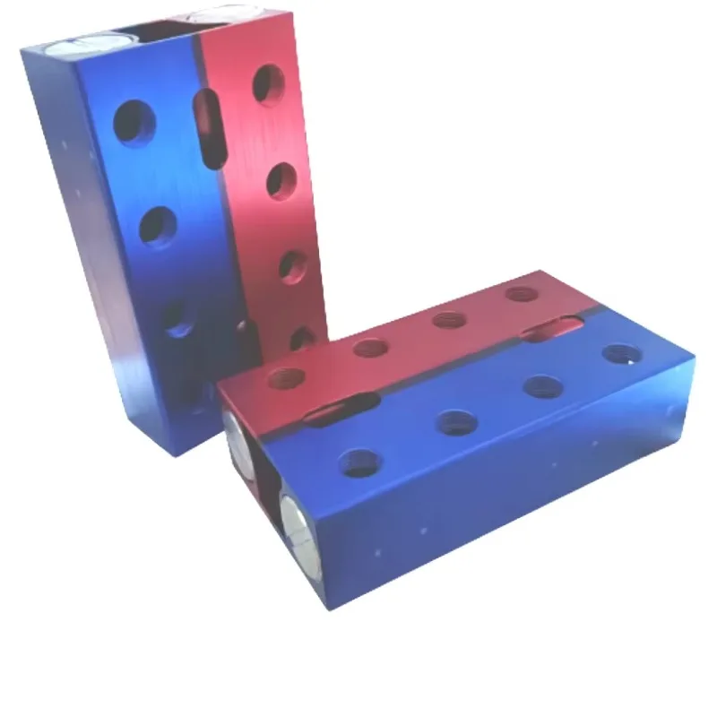 Industrial Aluminum Mold Water Manifold Block For Plastic Injection Molding Mold Cooling System
Industrial Aluminum Mold Water Manifold Block For Plastic Injection Molding Mold Cooling System